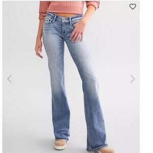 BKE Stella Boot Cut Low Rise Women’s Denim Blue Jeans Size 27